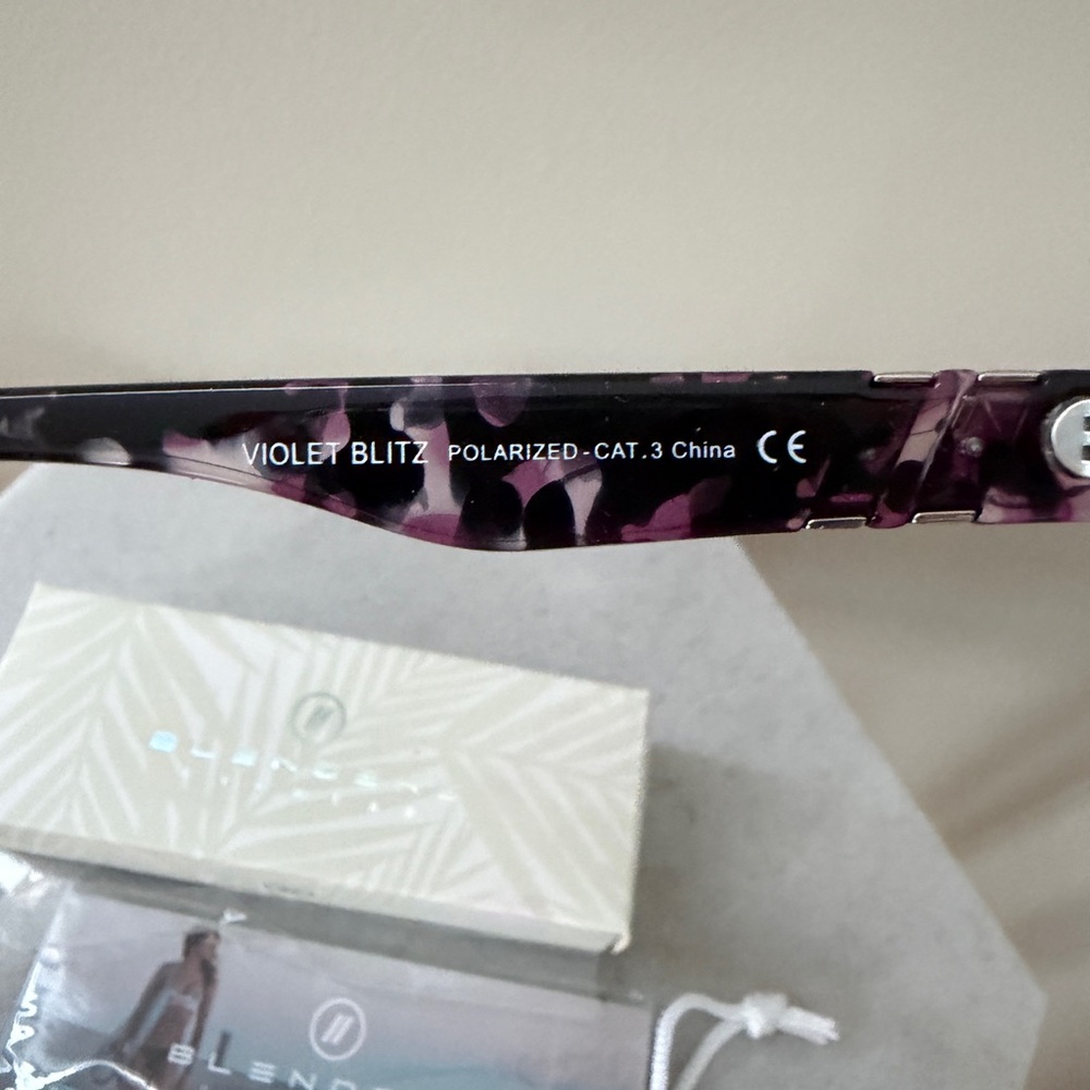 Blenders Polarized Violet Blitz Sunglasses - Picture 8 of 8
